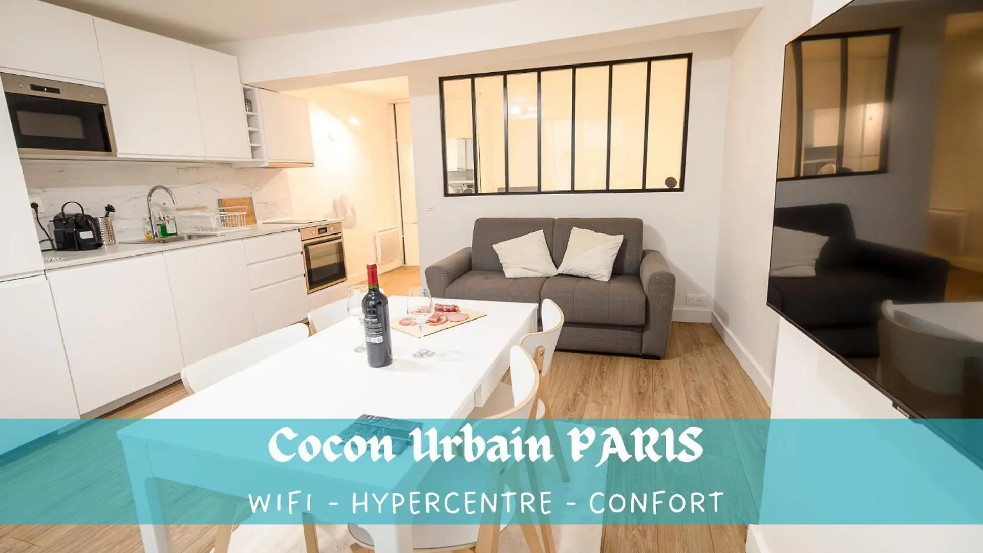 Apartament Cocon Urbain Paryż